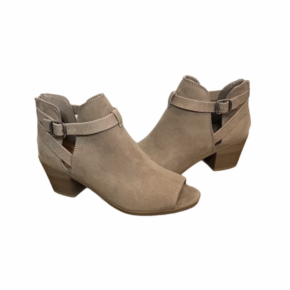Arizona Jean Company Shoes - Arizona Memory Foam Booties Ankle Boots Tan 7.5M